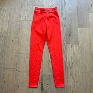 Manola Luxe Compressive Legging in Red